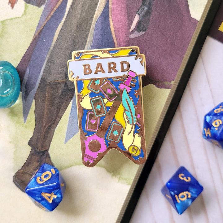 Bard Banner Enamel Pin