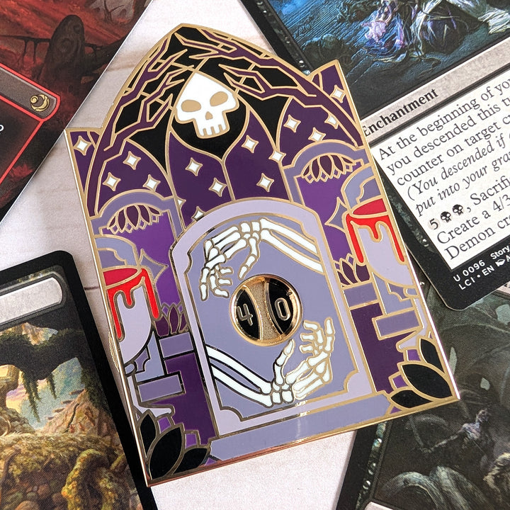 Black Life Counter Hard Enamel