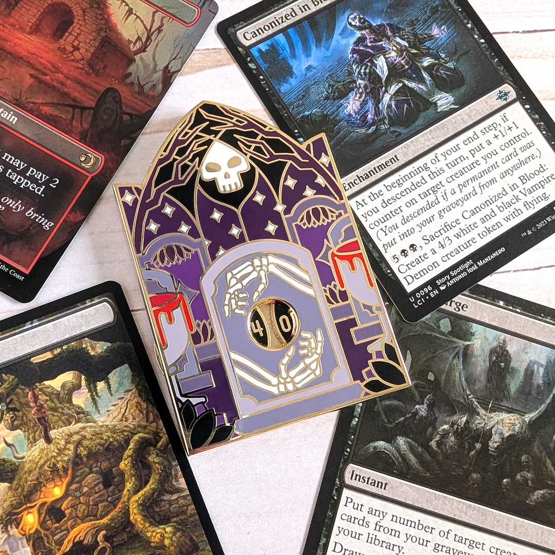 Black Life Counter Hard Enamel