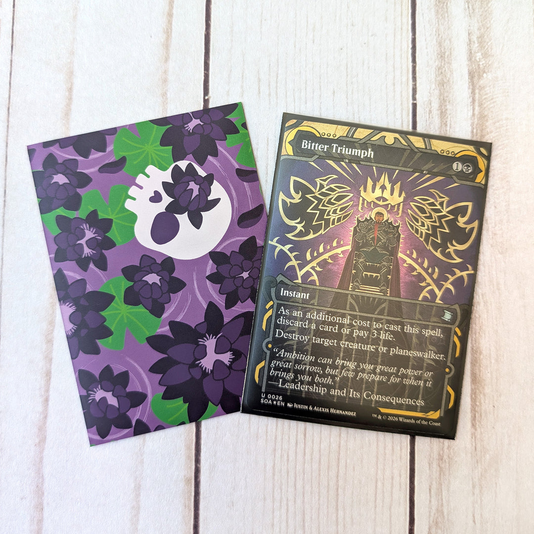 Black Lotus Card Sleeves