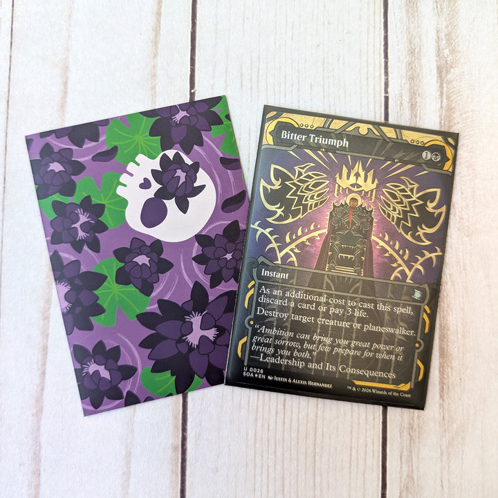 Black Lotus Card Sleeves