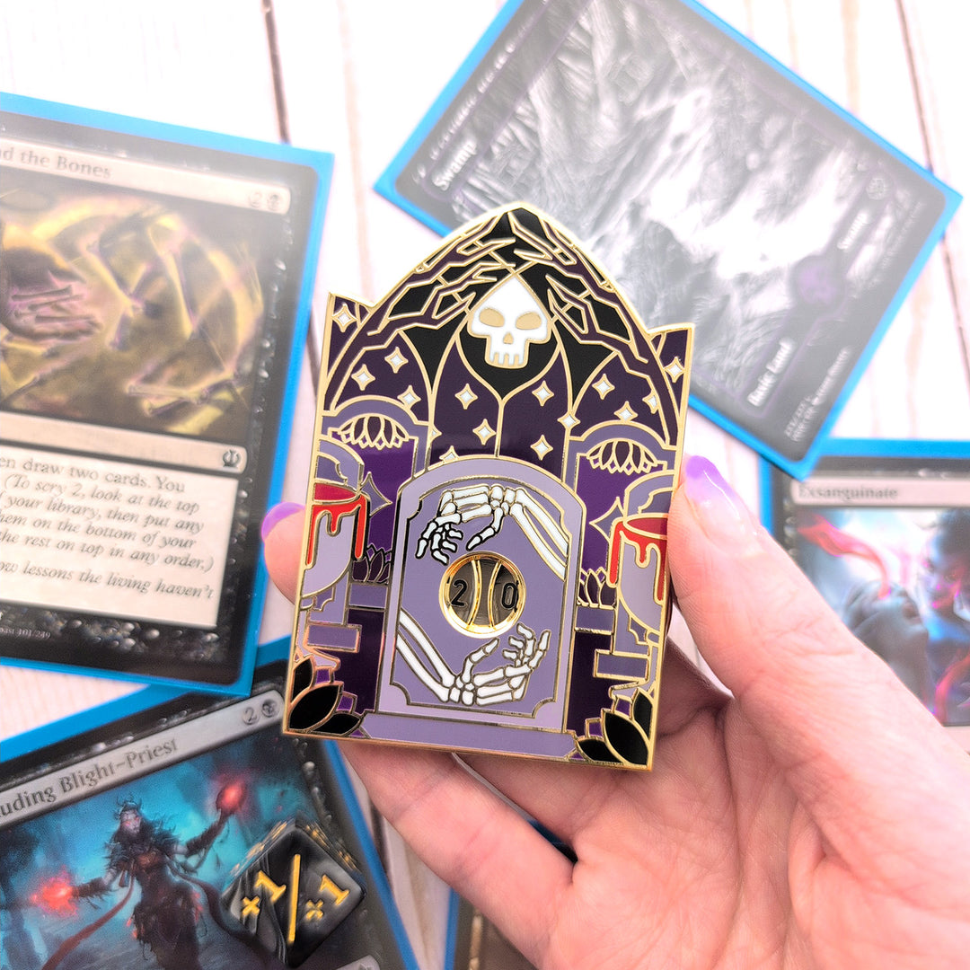 Black Life Counter Hard Enamel