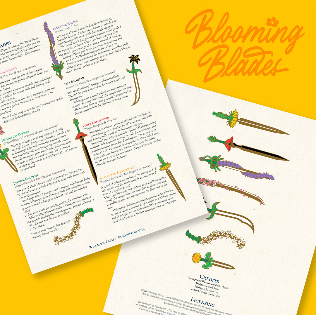 Blooming Blades PDF