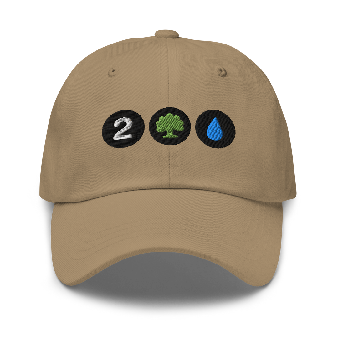 Green Blue Hat