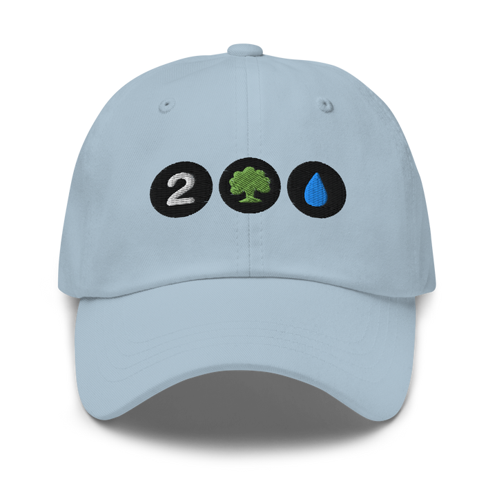 Green Blue Hat