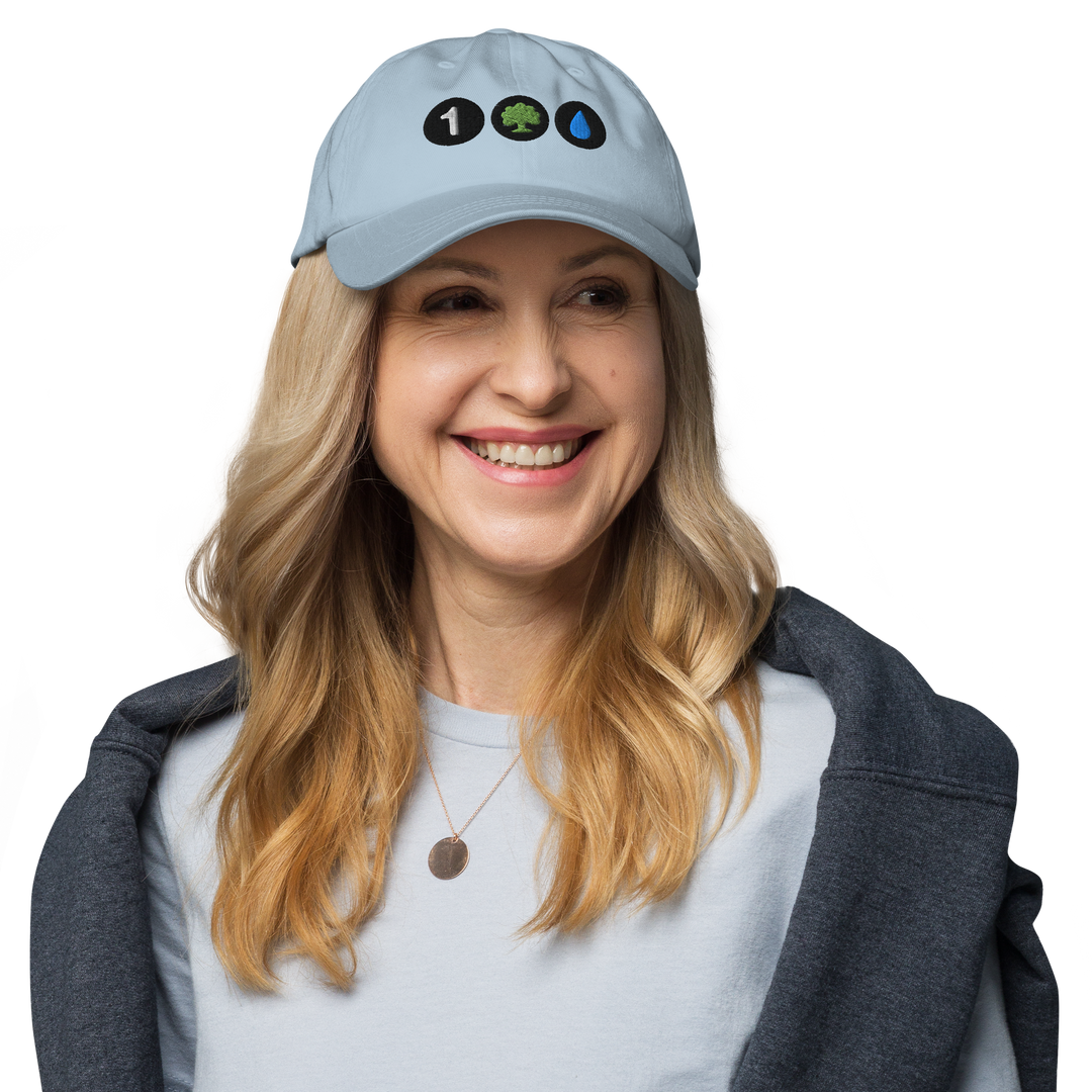 Green Blue Hat