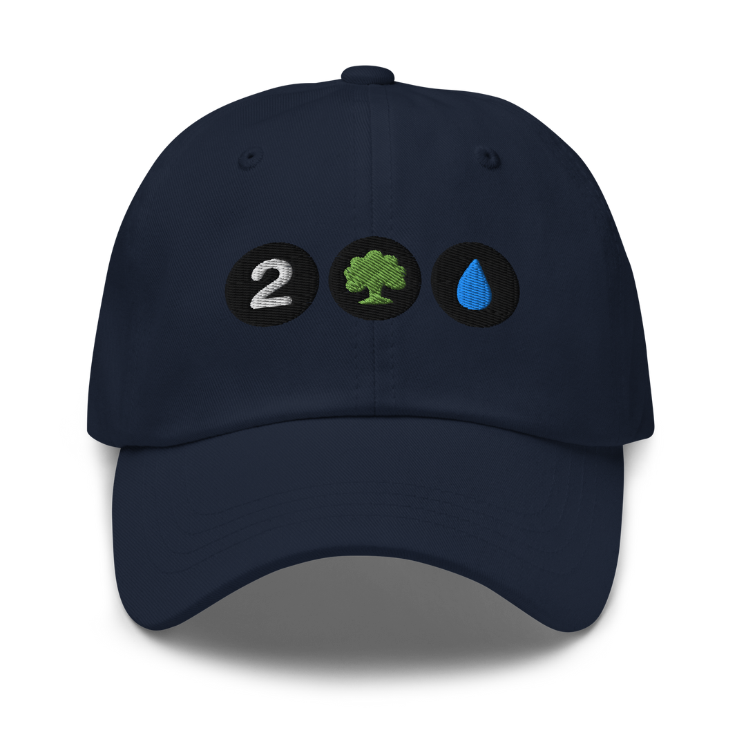 Green Blue Hat