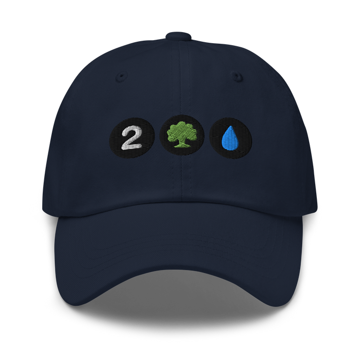 Green Blue Hat