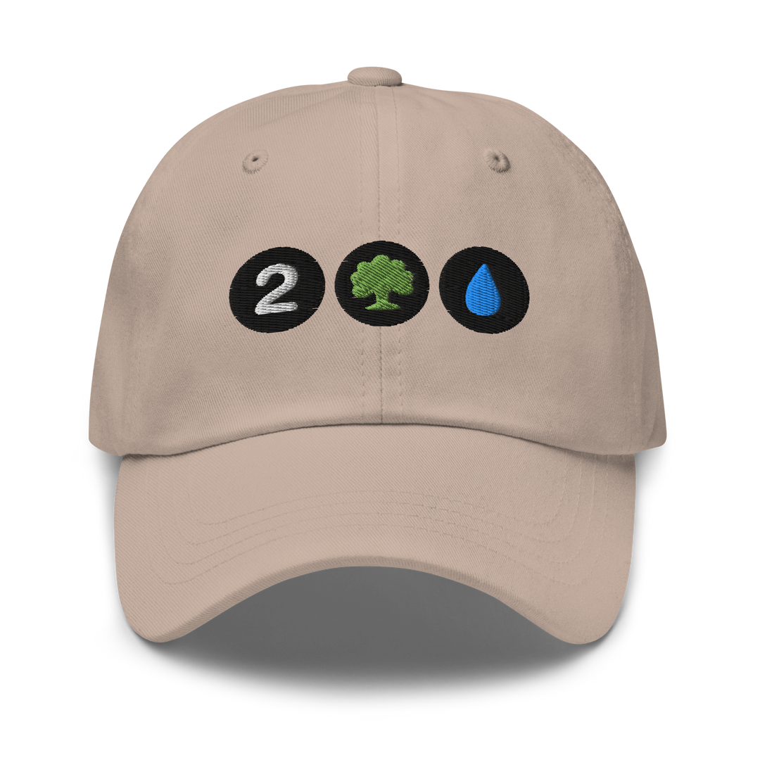 Green Blue Hat
