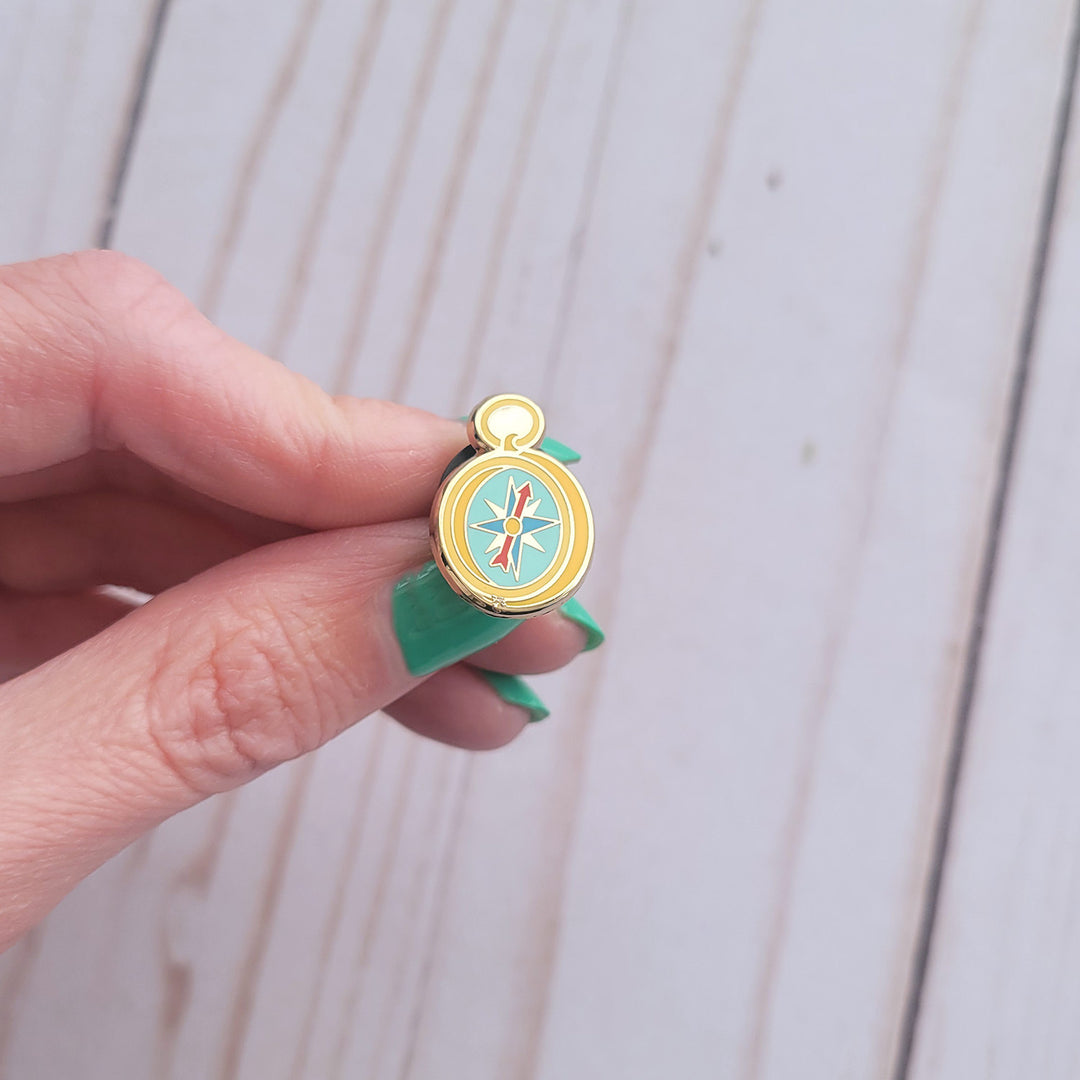 Seconds Sale! Compass Mini Pin