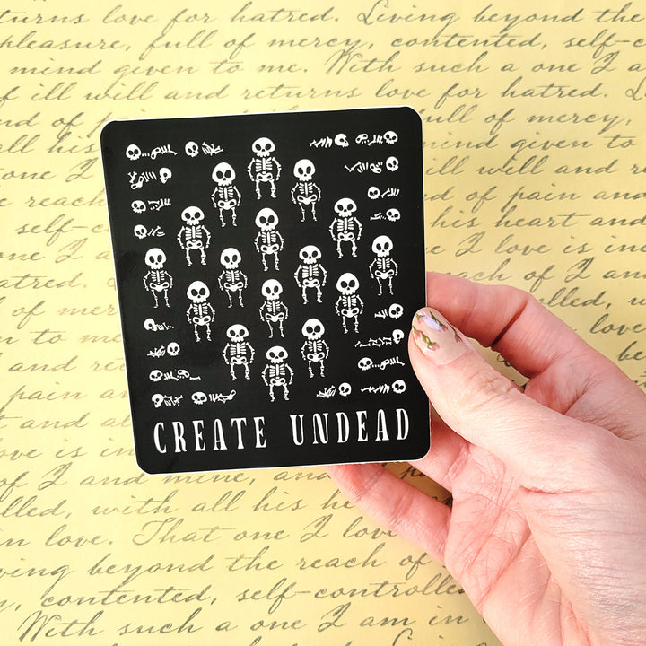 Create Undead Sticker