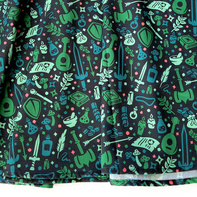 Dungeon Academia Midi Skirt