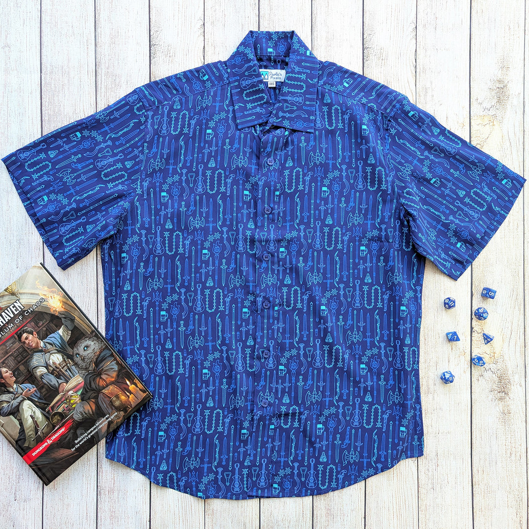 Damage Dealer Unisex Button Up