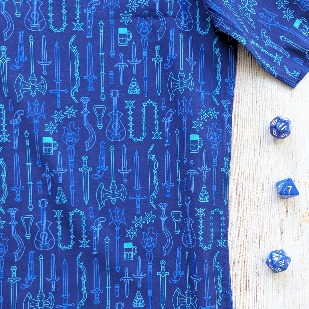 Damage Dealer Unisex Button Up