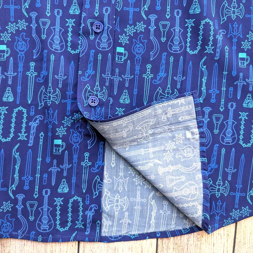 Damage Dealer Unisex Button Up