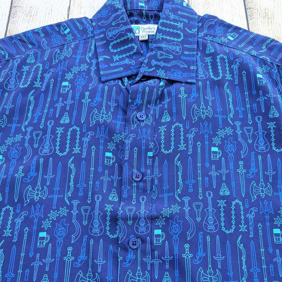 Damage Dealer Unisex Button Up