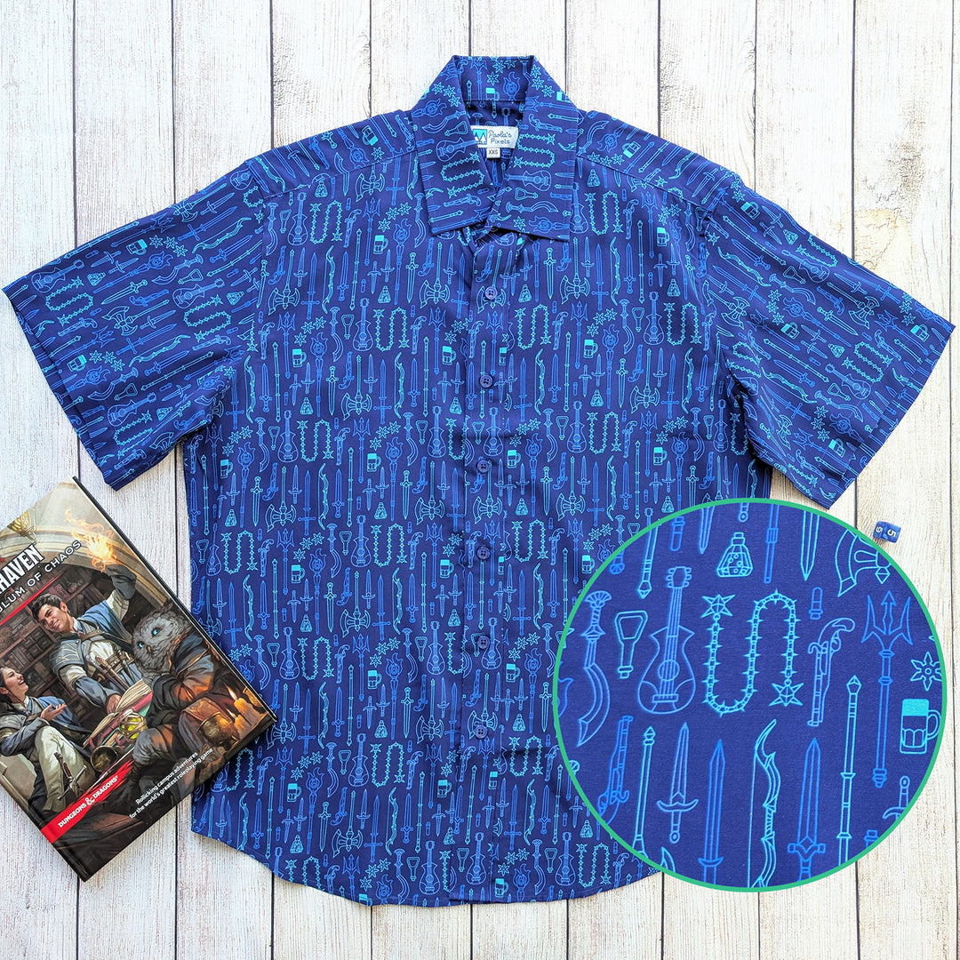 Damage Dealer Unisex Button Up