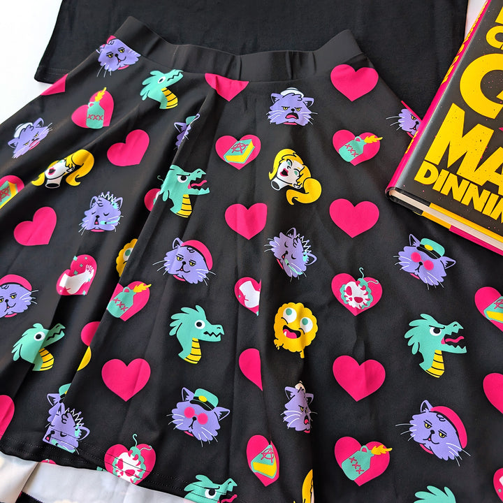 The Royal Court of Princess Donut Skater Skirt