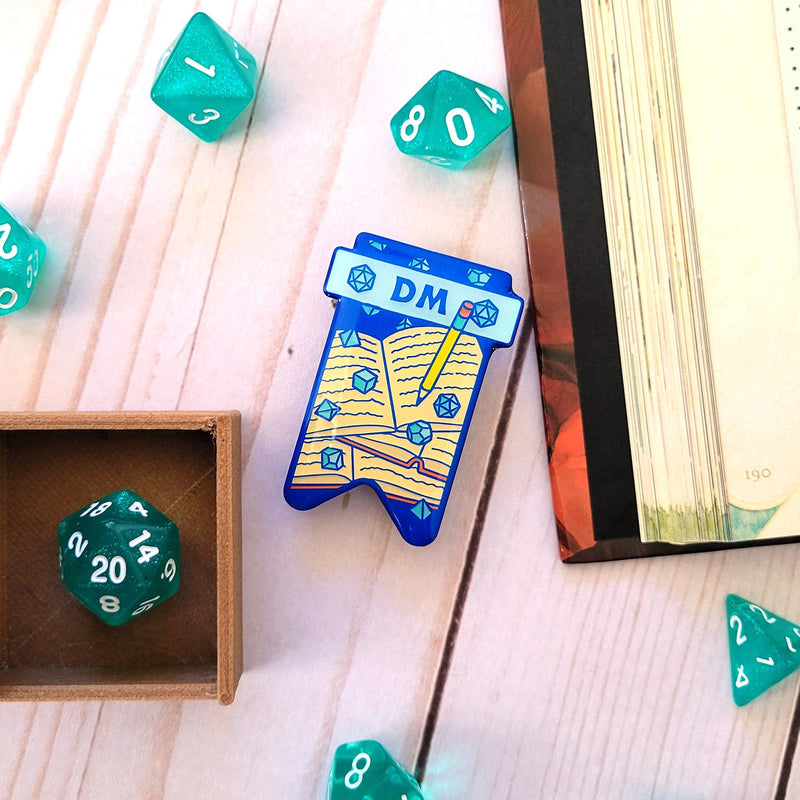 Seconds Sale! DM Banner Enamel Pin