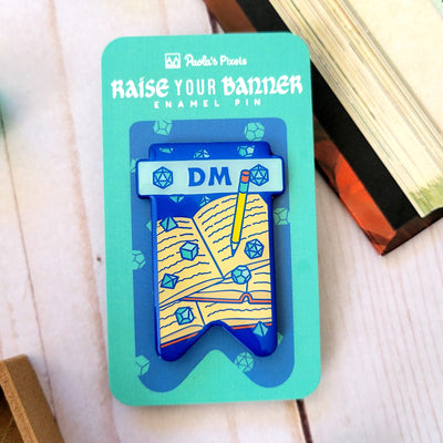 Seconds Sale! DM Banner Enamel Pin