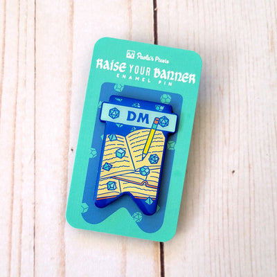 Seconds Sale! DM Banner Enamel Pin