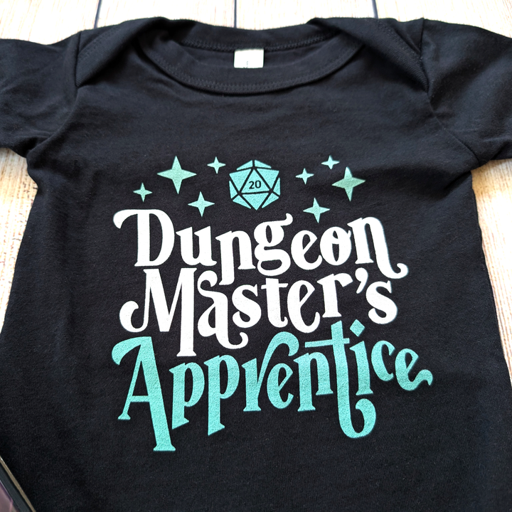 Dungeon Master's Apprentice Baby One Piece