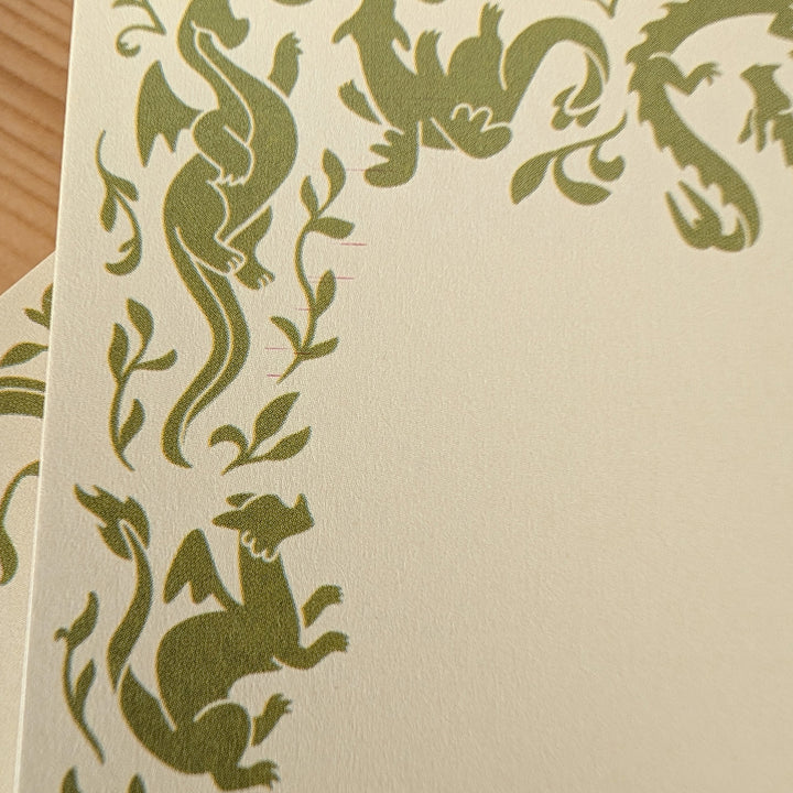 Decorative Dragons Notepad