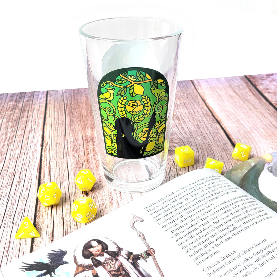 Druid Window Pint Glass