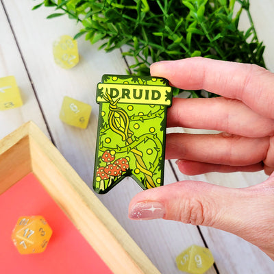 Druid Banner Enamel Pin