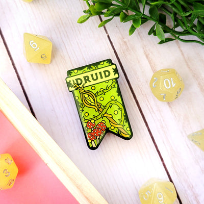 Druid Banner Enamel Pin