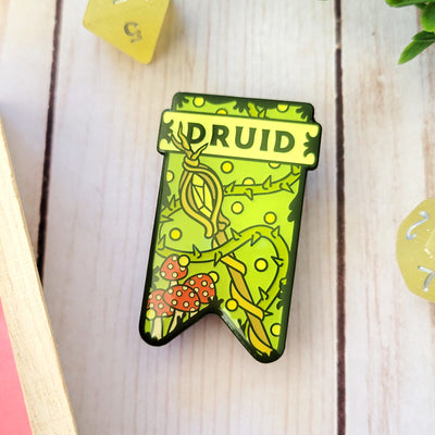 Druid Banner Enamel Pin