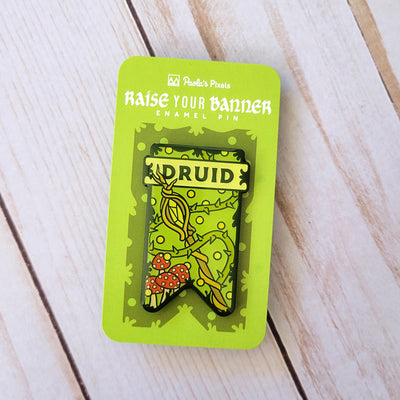 Druid Banner Enamel Pin