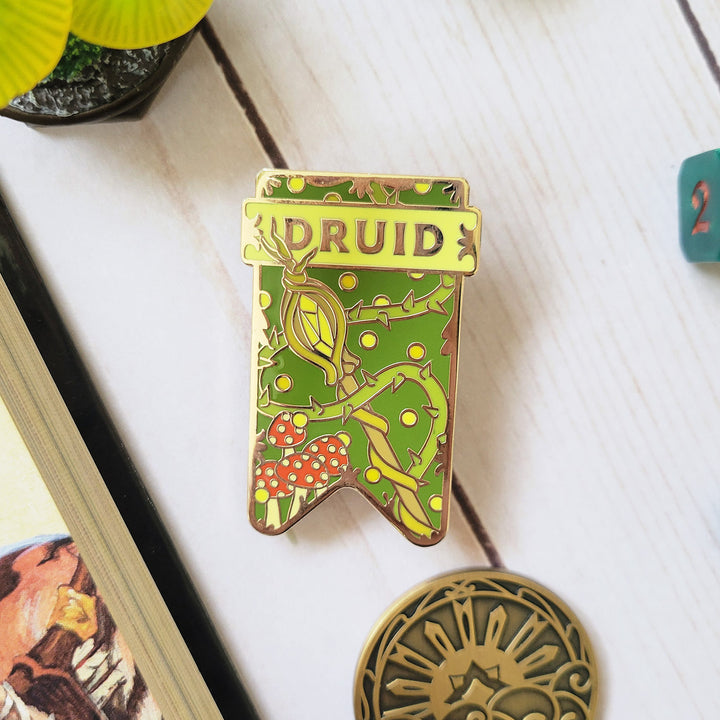 Druid Banner Enamel Pin