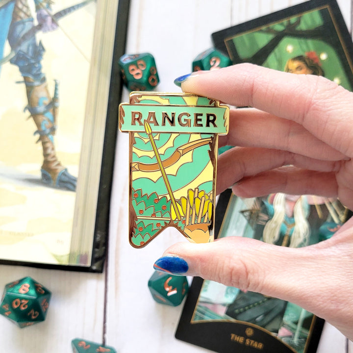 Ranger Banner Enamel Pin
