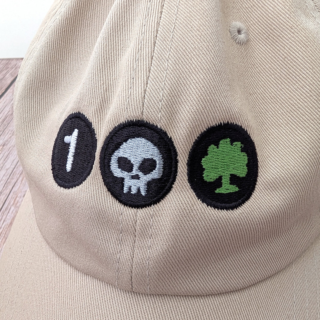 Black Green Hat