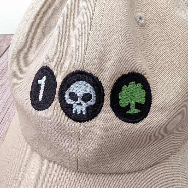 Black Green Hat
