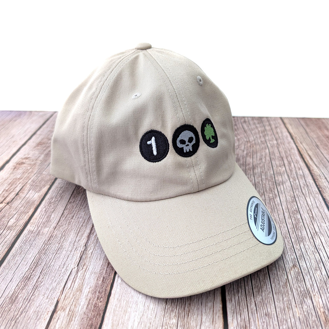 Black Green Hat
