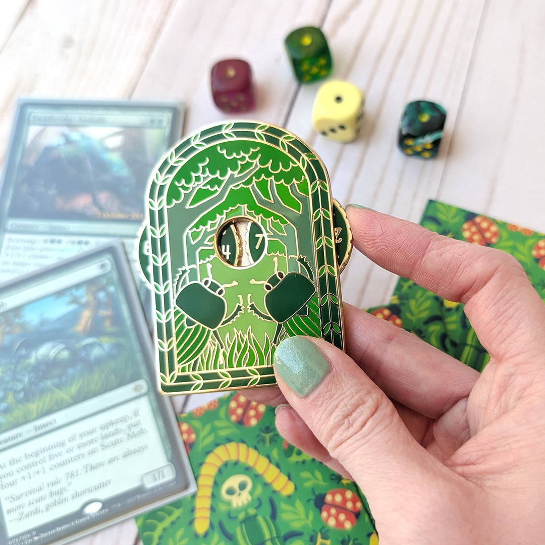 Green Life Counter Hard Enamel