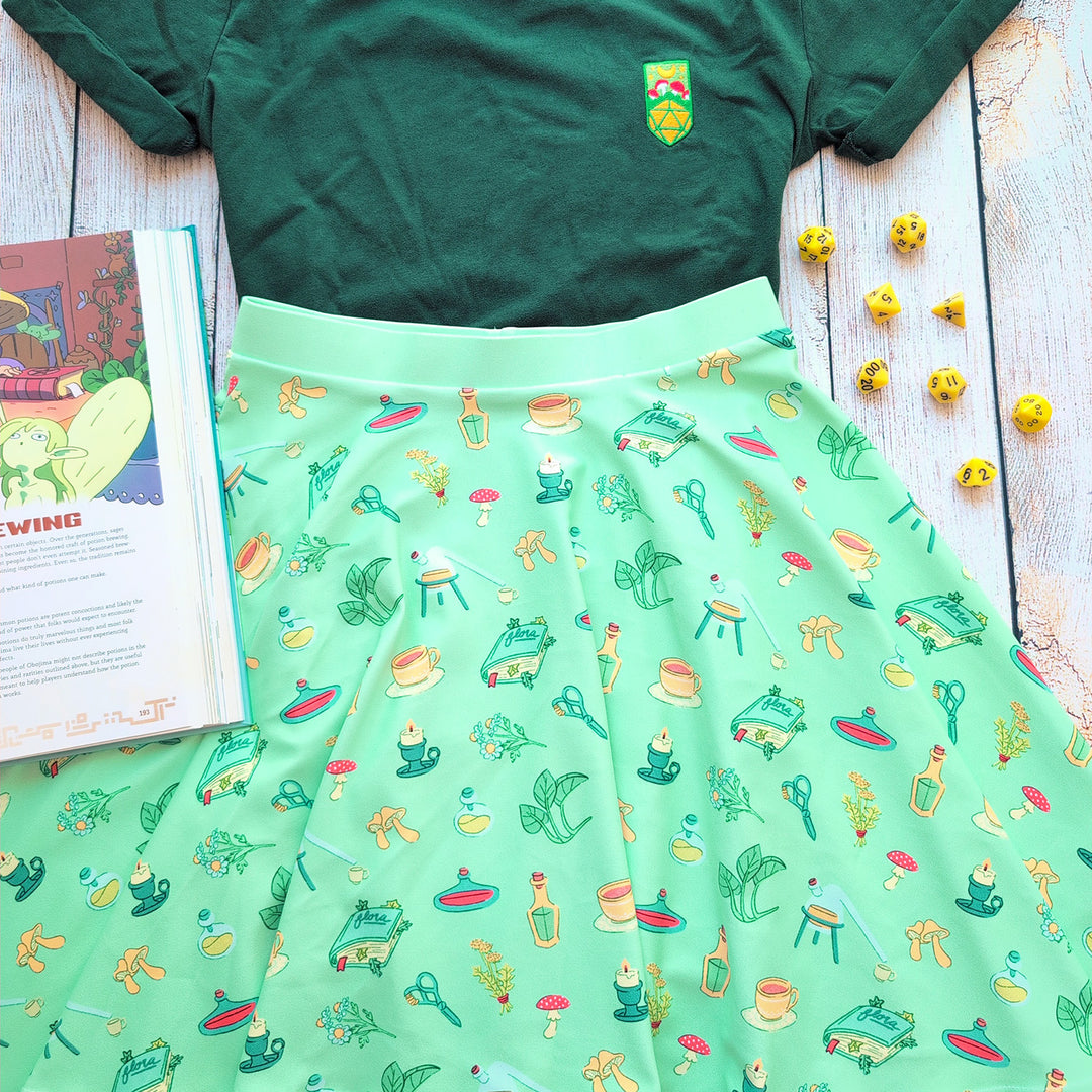 Herbalist Skater Skirt