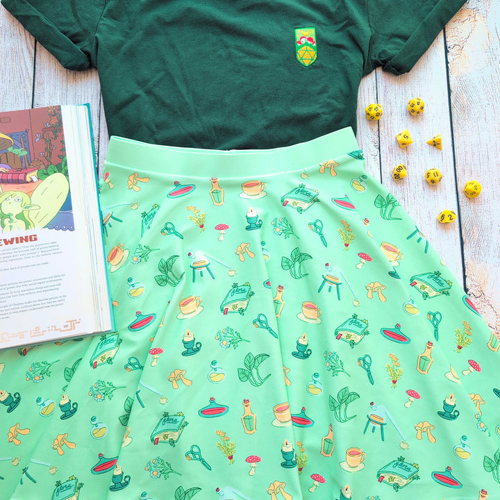 Herbalist Skater Skirt