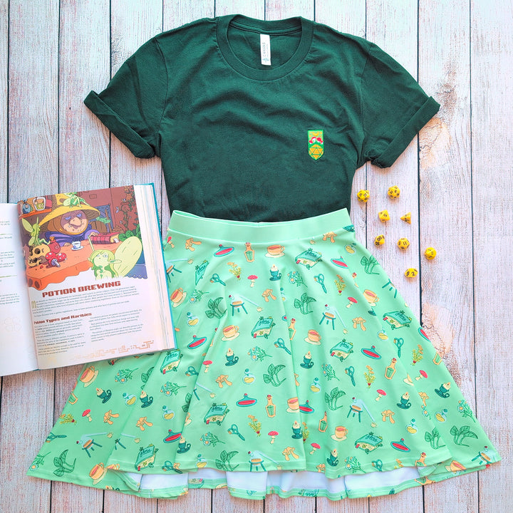 Herbalist Skater Skirt