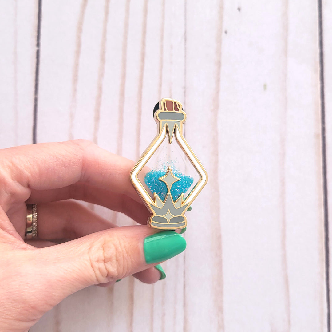 Seconds Sale! Mana Potion Glitter Pin