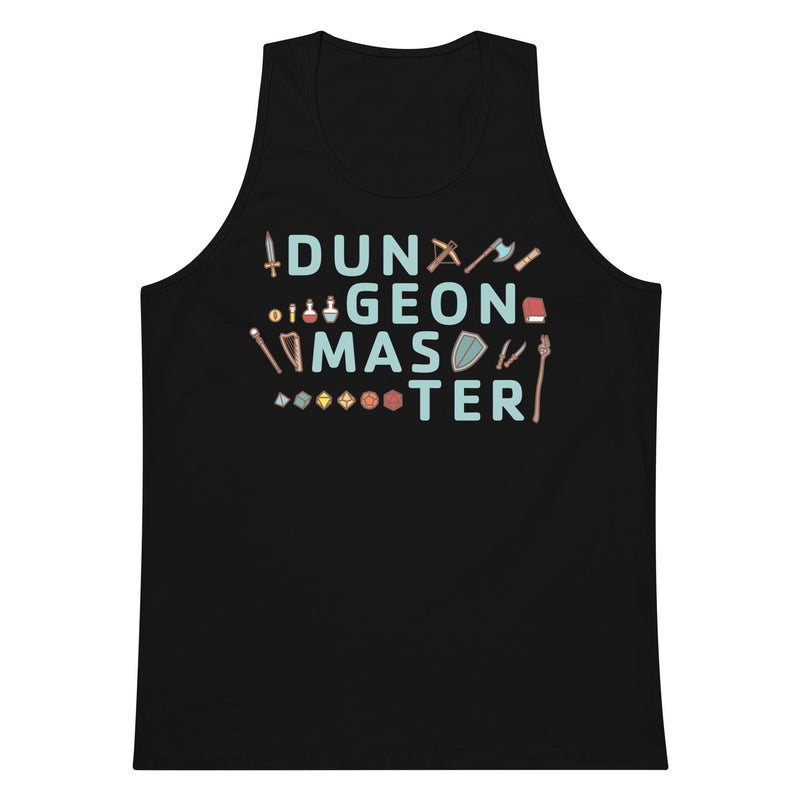 Dungeon Master Tank Top - Geeky merchandise for people who play D&D - Merch to wear and cute accessories and stationery Paola&
