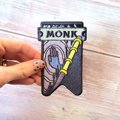 Seconds Sale! Monk Banner Patch