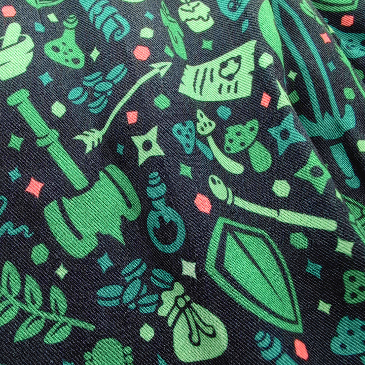 Dungeon Academia Midi Skirt