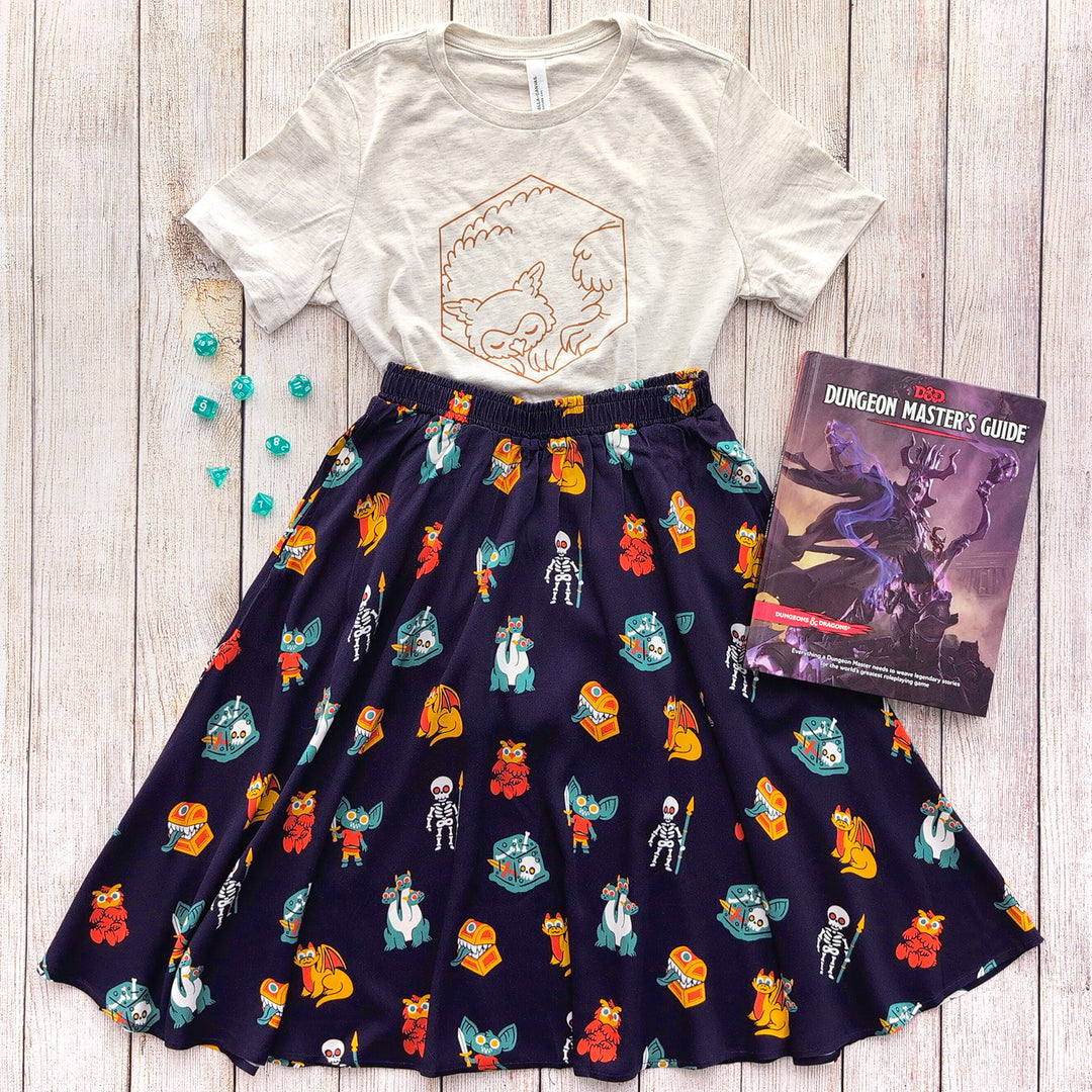 Monster Minis Midi Skirt