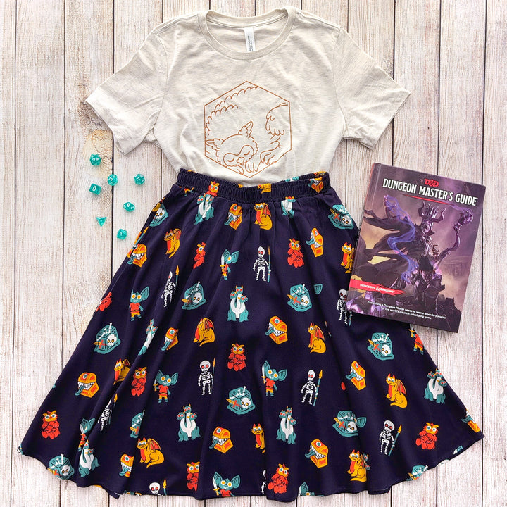 Monster Minis Midi Skirt
