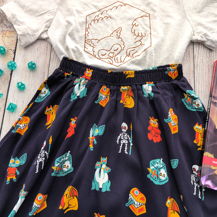 Monster Minis Midi Skirt