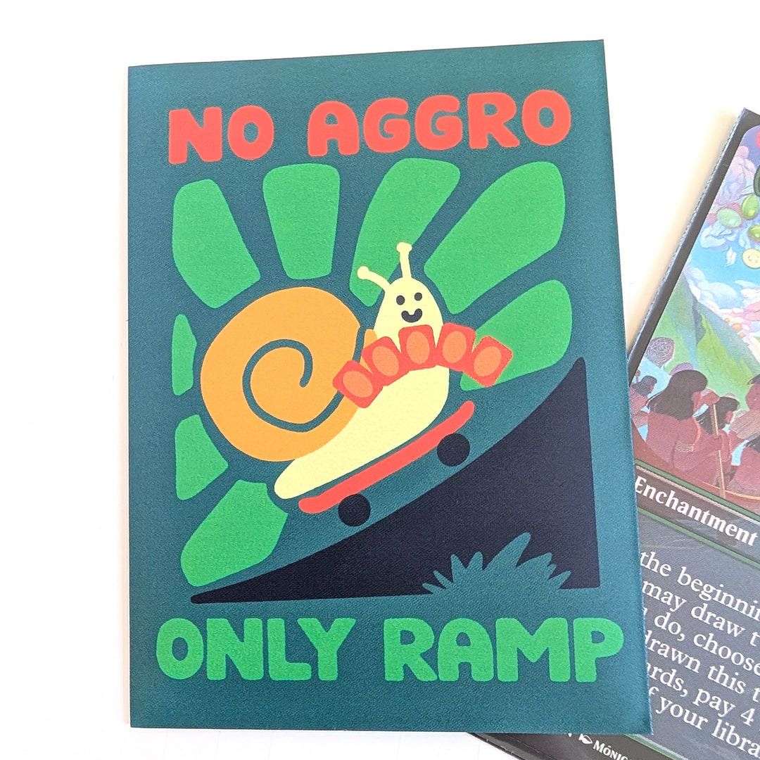 No Aggro Only Ramp Card Sleeves
