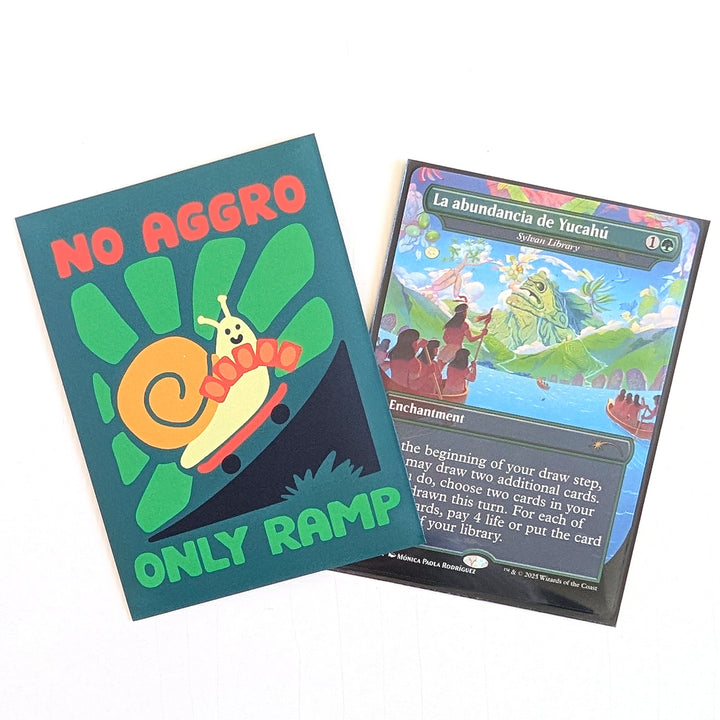 No Aggro Only Ramp Card Sleeves